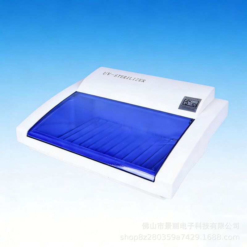 Mini UV Bevel disinfection cabinet household beauty salon nail towel tool disinfection box disinfection box