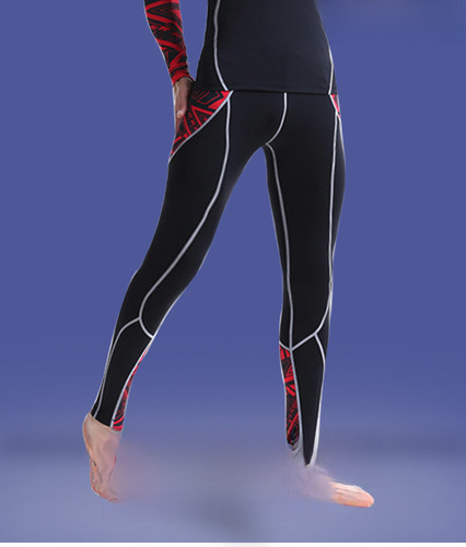 Trade Print Sport Leggings Breathable Elastic Leggings Basketball Running Compression Track Training Fitness Pants