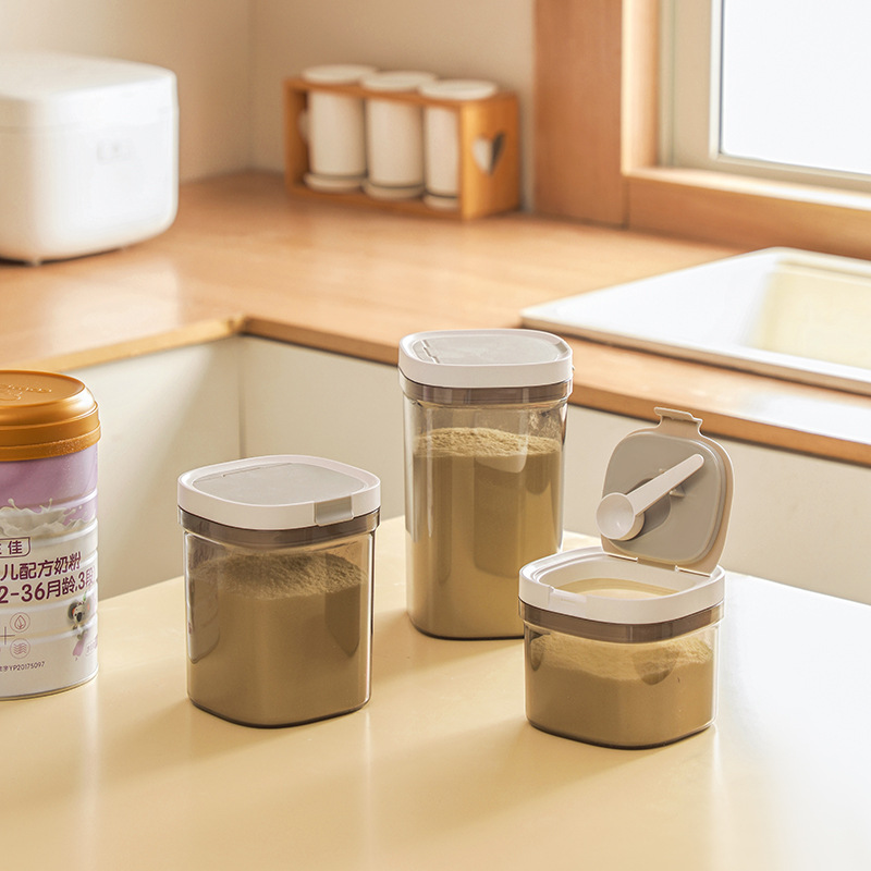 Factory Ready-Made Milk Powder Cans, High-Looking Sealed Cans, Staple Food Cans, Retro Sealed Cans for Store Use, Dry Goods Milk Powder Cans