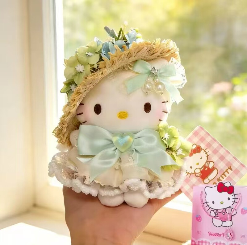 Authentic Hello Kitty Asakusa Wind Chime Kt Sanrio Bag Pendant Doll Toy Gift for Women