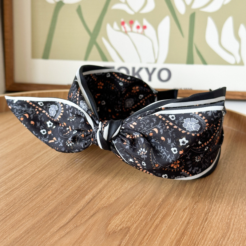 257g Weight Hair Band Hair Accessories Type 1 Piece Quantity Holiday, Daily Occasion Color Block Pattern Women's Gender Handmade Design Simple Style, Classic Style Style Women's Simple Style Classic Style Color Block Cloth Handmade Hair Band 9