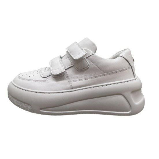 Mao Sichun stesso stile 2025 primavera e autunno scarpe bianche in vera pelle con suola spessa e aumento invisibile dell'altezza_voghion.com