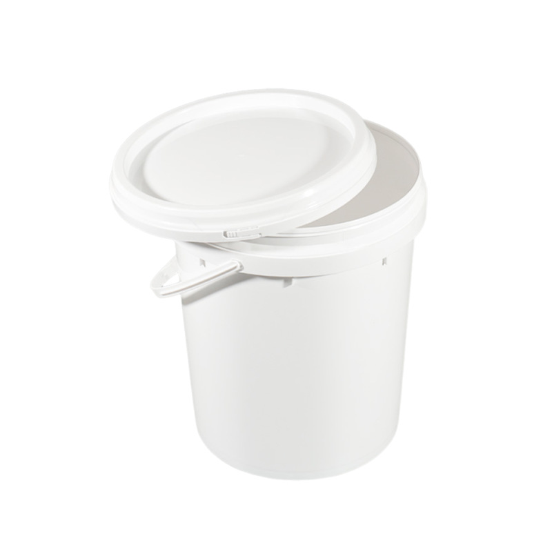 20L barril de plástico lubricante de grado alimenticio barril vacío grueso sellado barril de plástico químico resistente a la caída con cubierta barril redondo