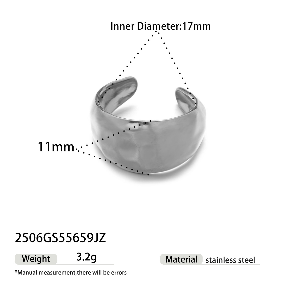 Anillo de acero inoxidable de venta caliente transfronteriza TENA nicho de alto nivel de sensación universal anillo de acero galvanizado joyas de mano de mujeres europeas y estadounidenses