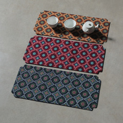 爾雅廠家直銷萬花餐墊茶墊香爐桌旗茶道雙面香道墊小茶席雙面復古