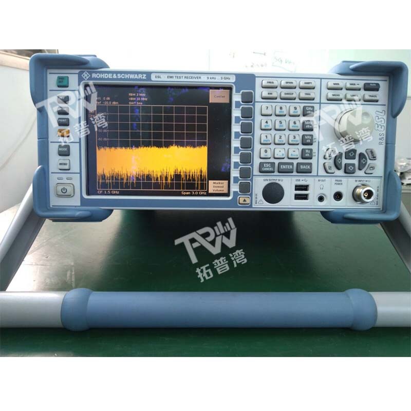 Rohde & Schwarz罗德与施瓦茨 9kHz 到 3GHz ESL3 EMI 测试接收机
