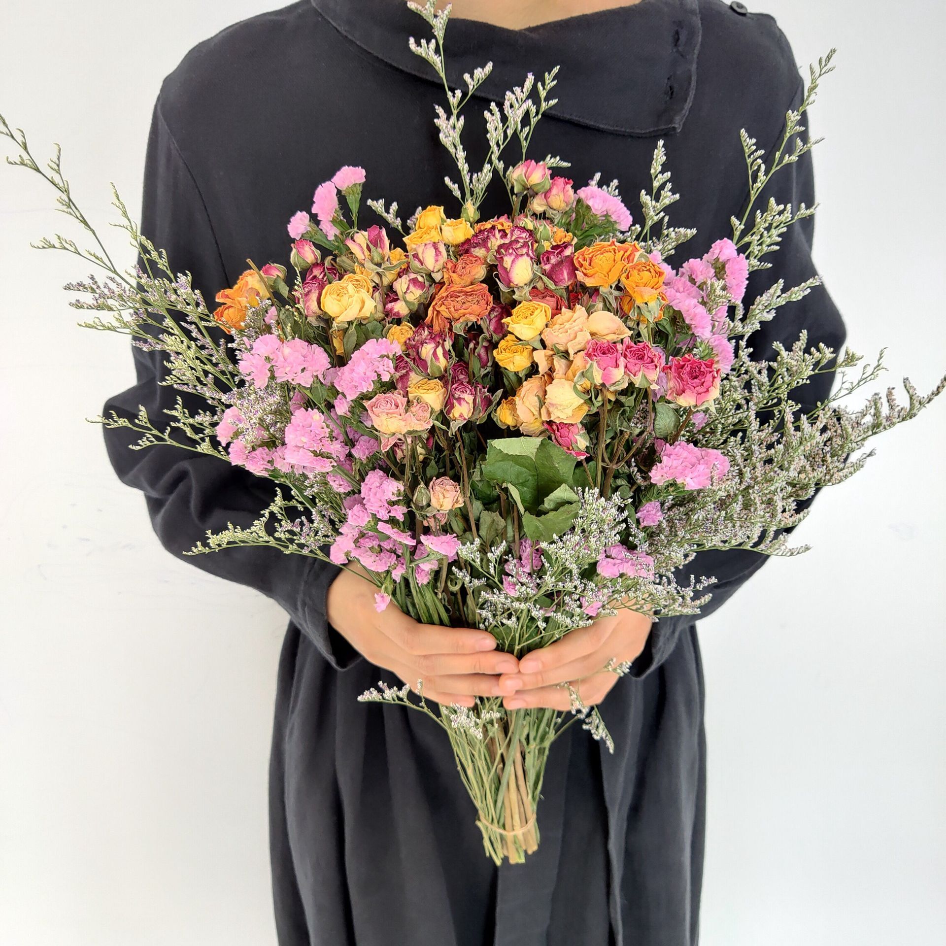 새로운 혼합 색상 장미 + 핑크 러버풀