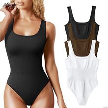 Seamless Sculpting Bodysuit Shapewear Women Square Neck羳