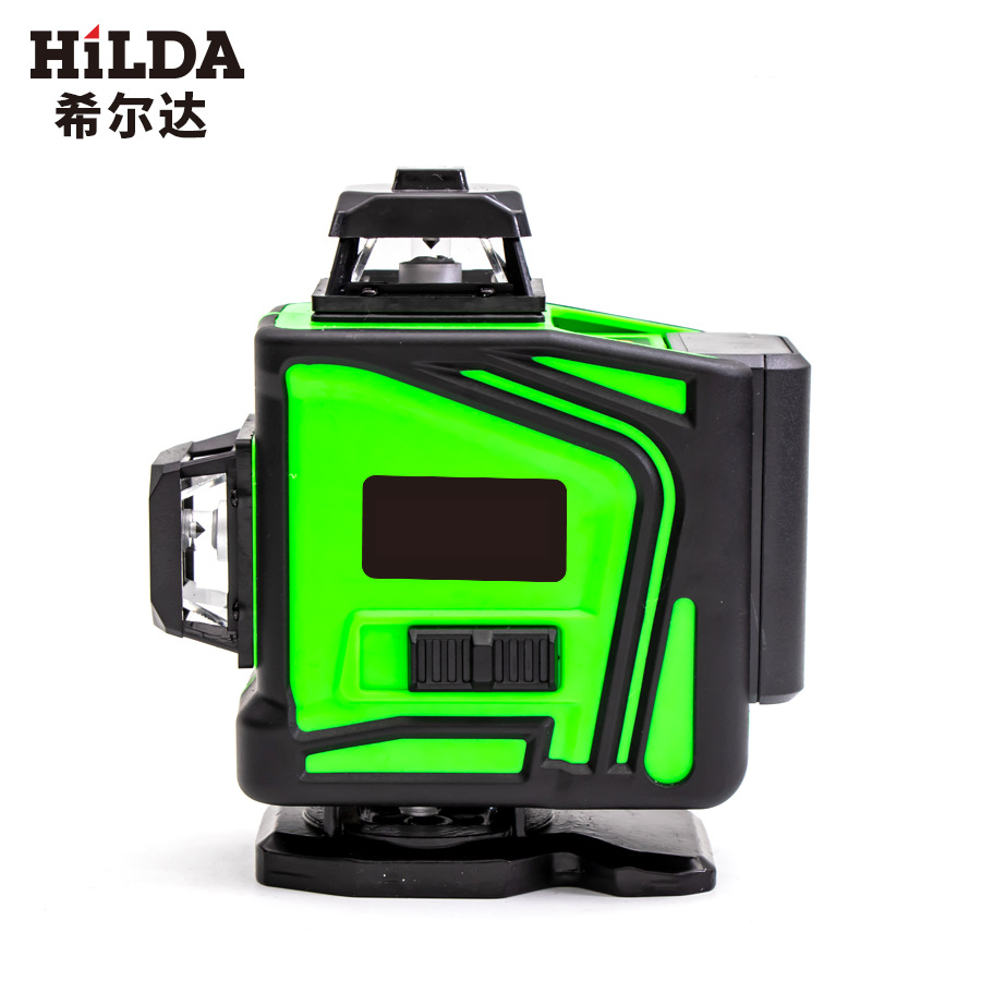 Hilda Nivel de alta precisión piso azulejo pegatina de la pared pegatina línea automática 16 línea 4D nivel verde