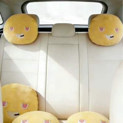 Mayday Emoji Car Headrest: Headrest