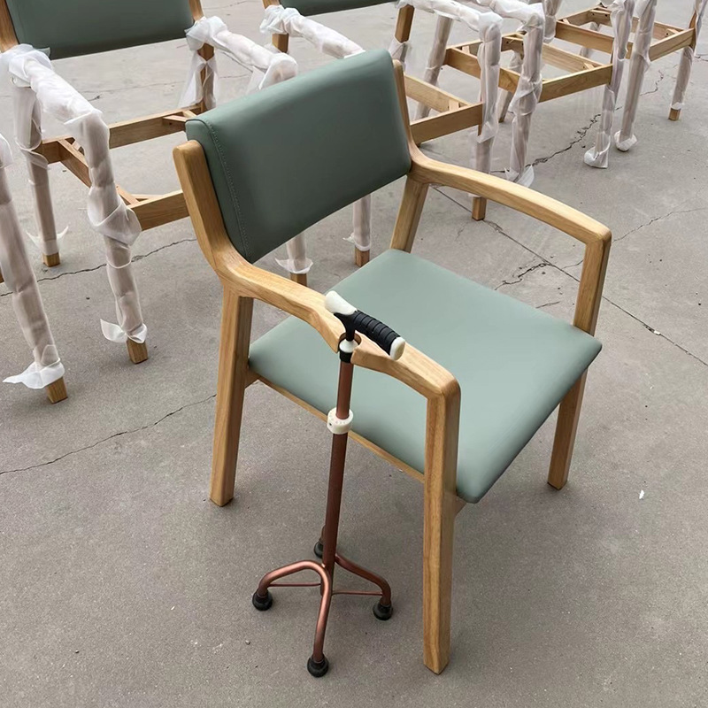 Elderly-Friendly Dining Tables And Chairs In Stock For Home And Nursing Homes, Shoe-Changing Stools For The Elderly, Wooden Dining Tables, Solid Wood Dining Tables And Chairs, Round Tables