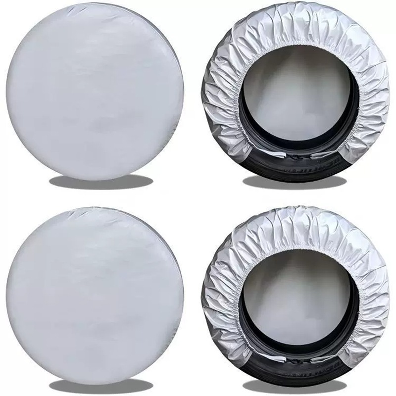 Cross-Border Exclusive Supply of Polyester Spare Tire Covers in Various Colors and Sizes