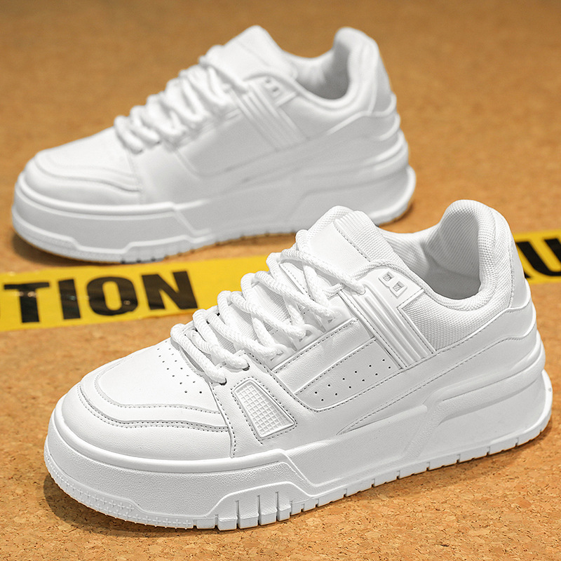 Casual for men's spring new bread sh, fashionable and versatile, lightweight, thick soled casual high-heeled board_voghion.com