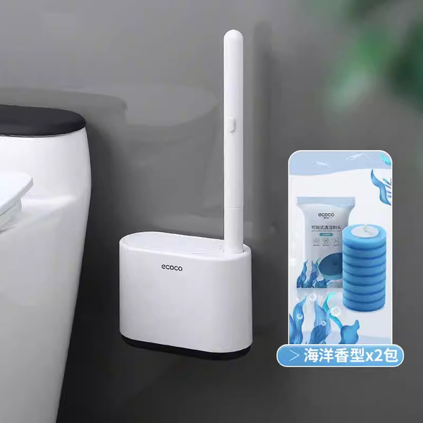 Disposable wall toilet for home use