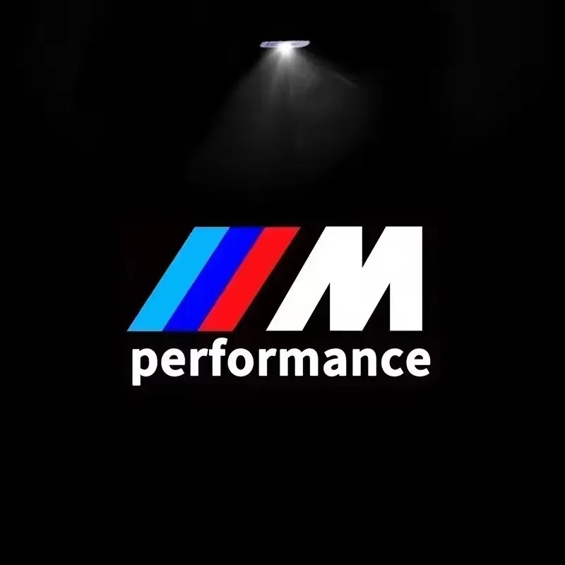 lámpara de bienvenida adecuada para la puerta de BMW lámpara de atmósfera de decoración lámpara de luz de piso lámpara de proyección láser