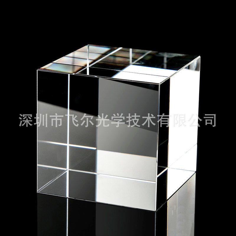 Factory supply fingerprint head recognition prism teaching experiment instrument components glue optical prism wholesale