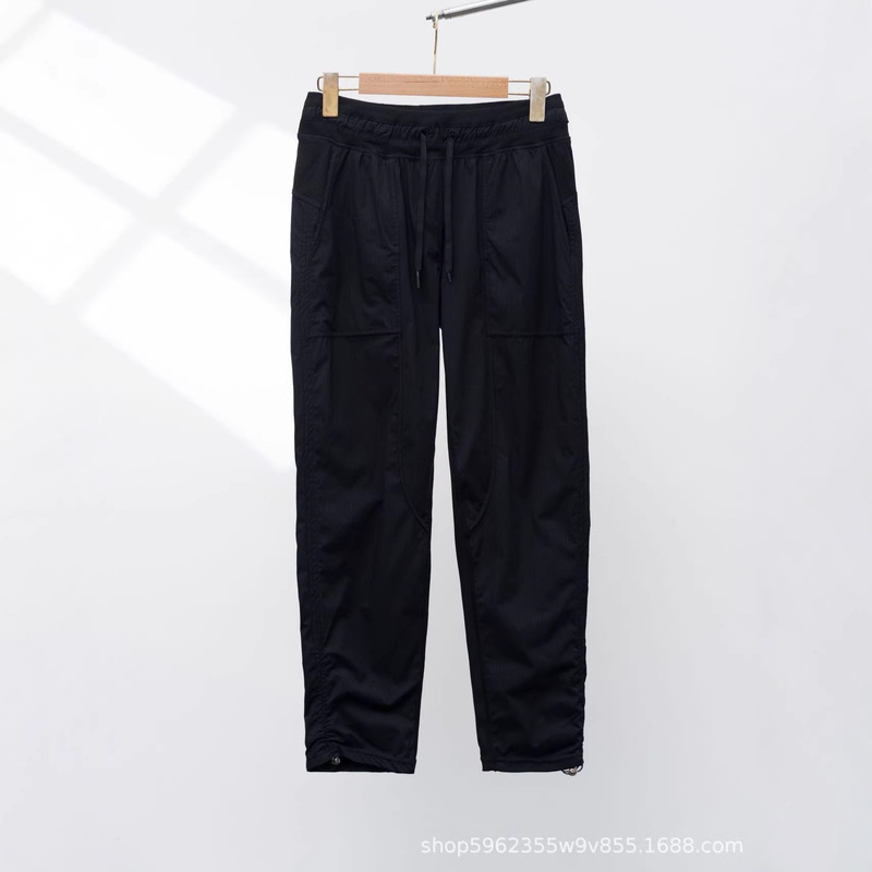 Lulu Dance Studio Doodle Pants Spring Summer Autumn Running Sports Casual High Waist Drawstring Straight Fishing Pants Lulu Dance Studio Doodle Pants Spring Summer Autumn Running Sports Casual High Waist Drawstring Straight Fishing Pants