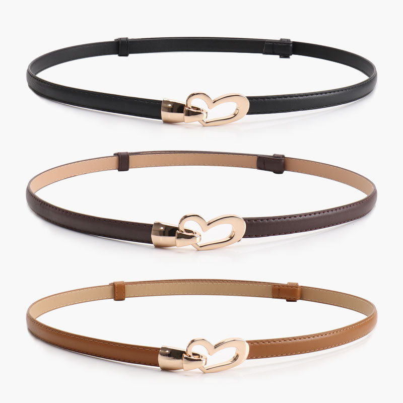 Decoratieve taille riem voor dames met hartvormige gesp_voghion.com