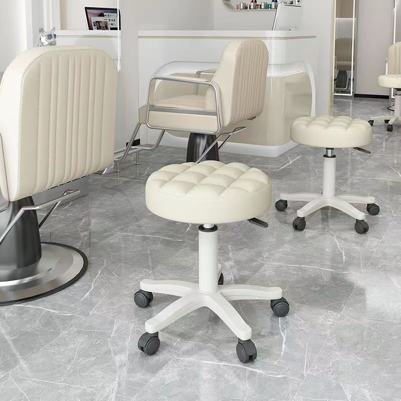 Elevación silla giratoria de lujo salón de belleza barbería taburete silla maestro silla manicura silla maquillaje taburete bar