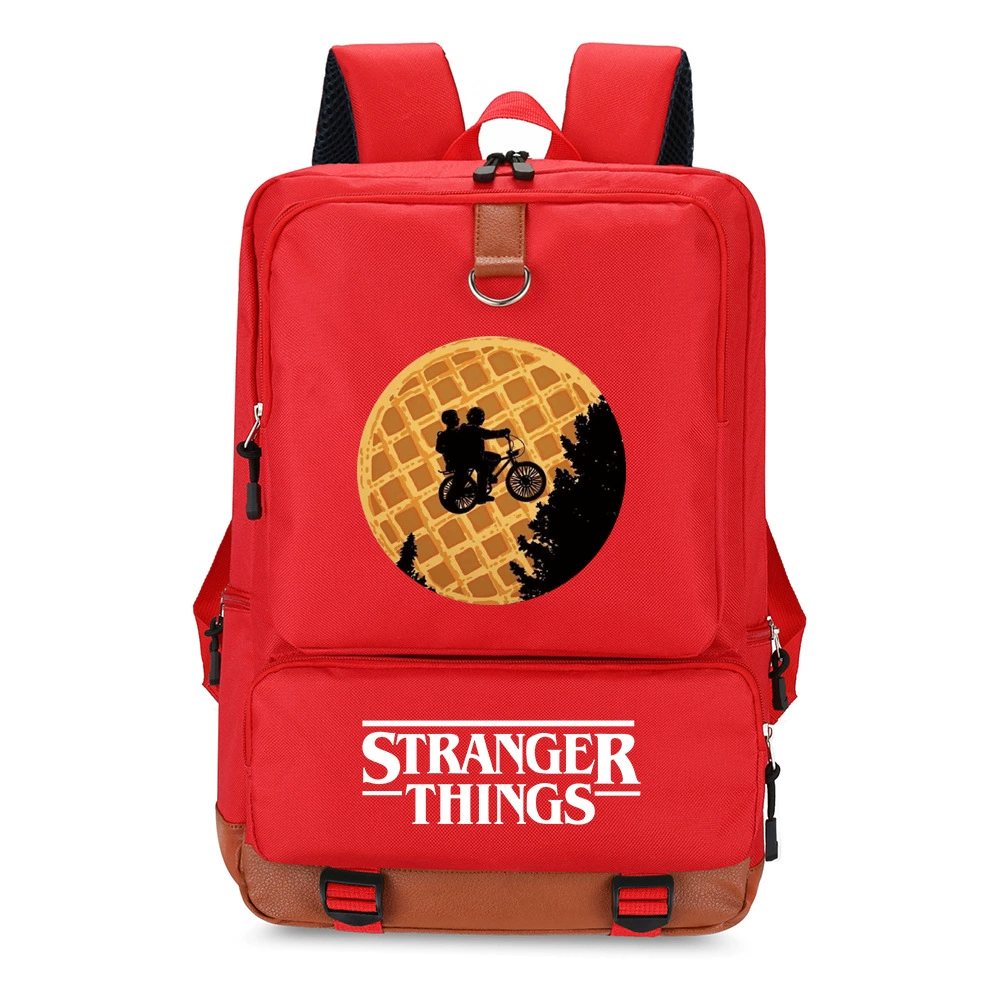 Американский драматический мультфильм Stranger Things Странная история Рюкзак школьный рюкзак для учащихся начальной и средней школы