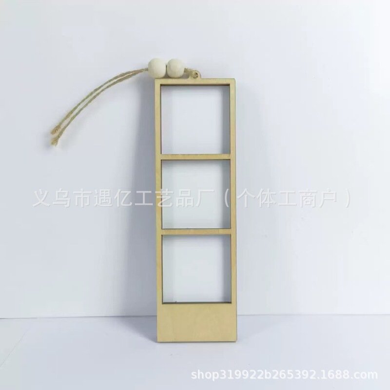 跨境爆款亚马逊diy小相框装饰挂件圣诞节派对装饰场景布置挂件|undefined
