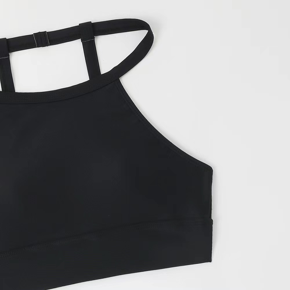 Women's Sexy High-Waisted Two-Piece Bikini Swimsuit High Neck Tie-Detail Abstract Print Polyester Nylon Regular Fit For Spring/Summer_ecoleips.com