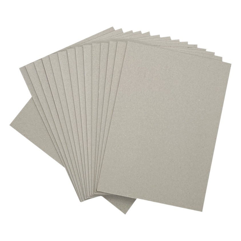 Cartón gris cartón gris A4 carpeta engrosada cuaderno tapa dura cubierta de libro álbum cartón superficie deslizante tablero gris