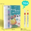 Acrylic, marker PVC, 36 colors