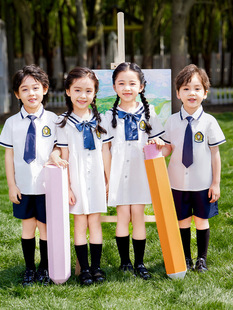 Kindergarten Uniforms, Summer British Style June 1St Performance Uniforms, Graduation Uniforms, Primary School Student Class Uniforms, Summer Uniforms