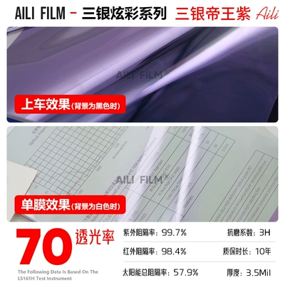 Decorative Film Factory – Automotive Film - 152m-x-15m-three-silver-emperor-purple