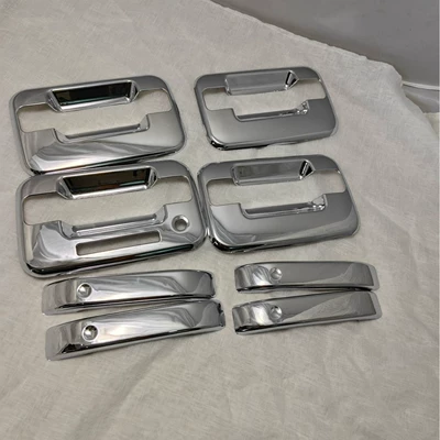 Suitable for Ford 04-14 F150 Raptor Electroplated Car Door Handle Modification Decoration 09-14 (Portal Wrist)