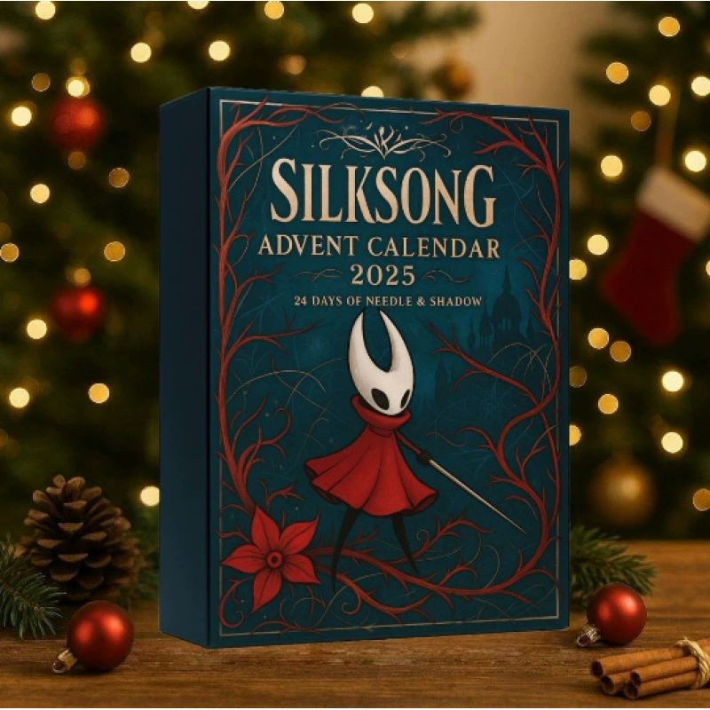 Граничная независимая станция новый продукт Hollow Knight Silk Song Advent Festival Blind Box Рождественское украшение дерева Acrylic Pendant