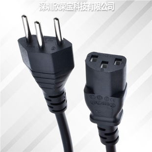 ��ʿ�Դ����ʿ IEC C13 �����Դ���L��1.5���m���̨ʽ��X�@ʾ