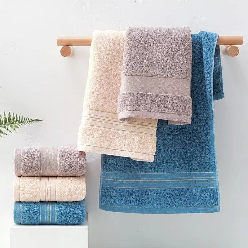 Gold silk cotton towel, face towel for home use, adult men's absorbent bath towel, face towel, family pack, thickened bath towel Gold silk cotton towel, face towel for home use, adult men's absorbent bath towel, face towel, family pack, thickened bath towel