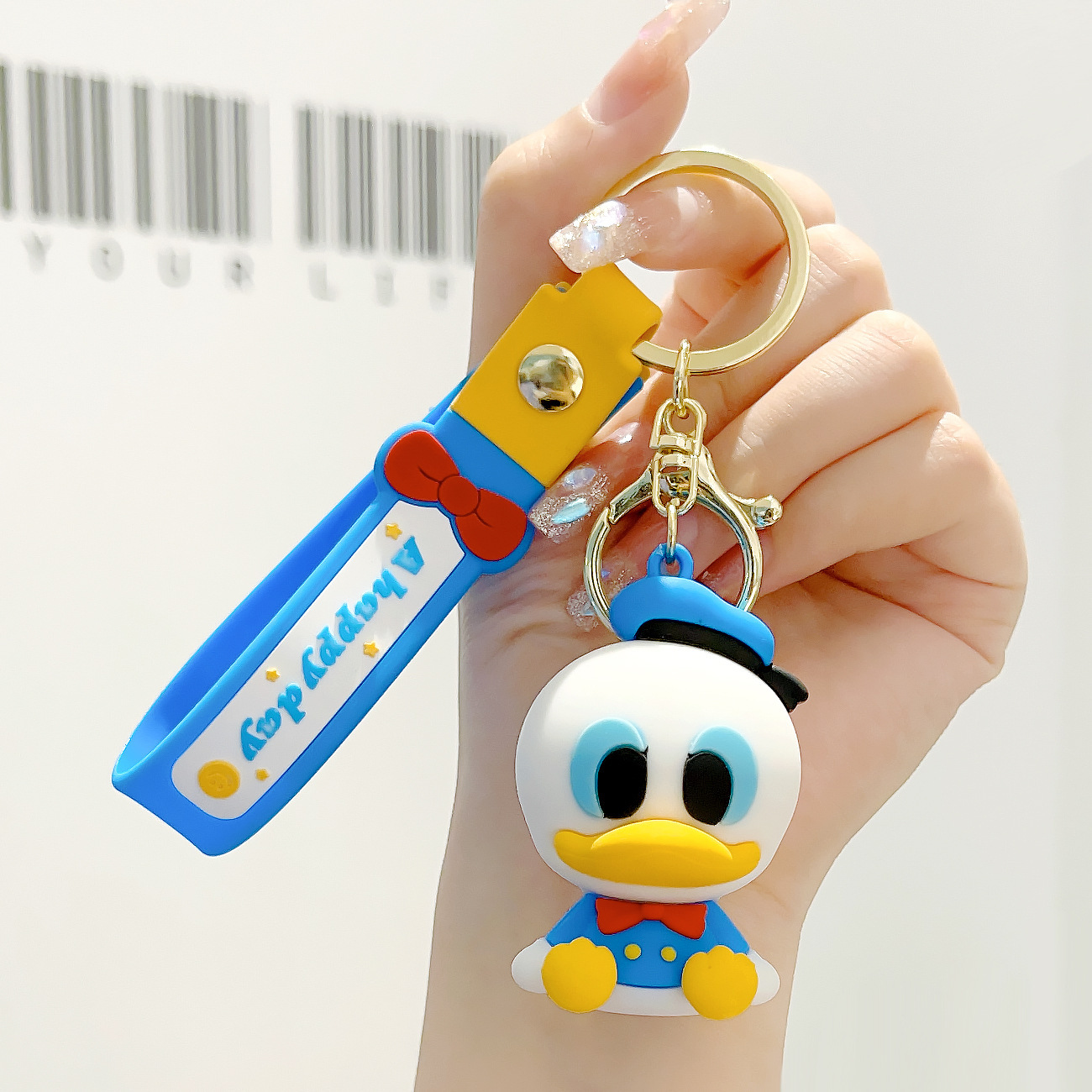 Venta directa de fábrica llavero colgante pequeño muñeca tridimensional llavero de coche mochila escolar colgante puesto al por mayor productos pequeños