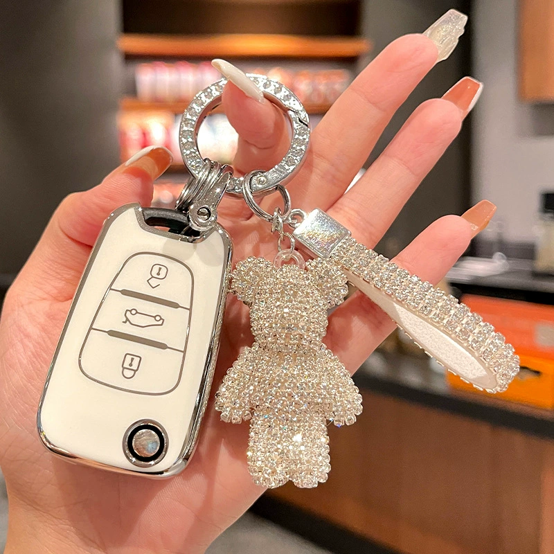 Подходит для Kia k3TPU полный комплект чехол для ключа, полный бриллиант умный Run k5 apoca kx3/k2/k4/kx5 защитный чехол пряжка