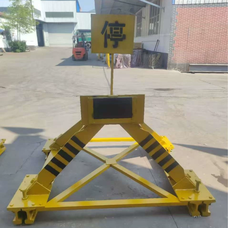 Ограничитель для железнодорожных вагонов, стационарный или скользящий, ограничитель для железнодорожных и автомобильных вагонов