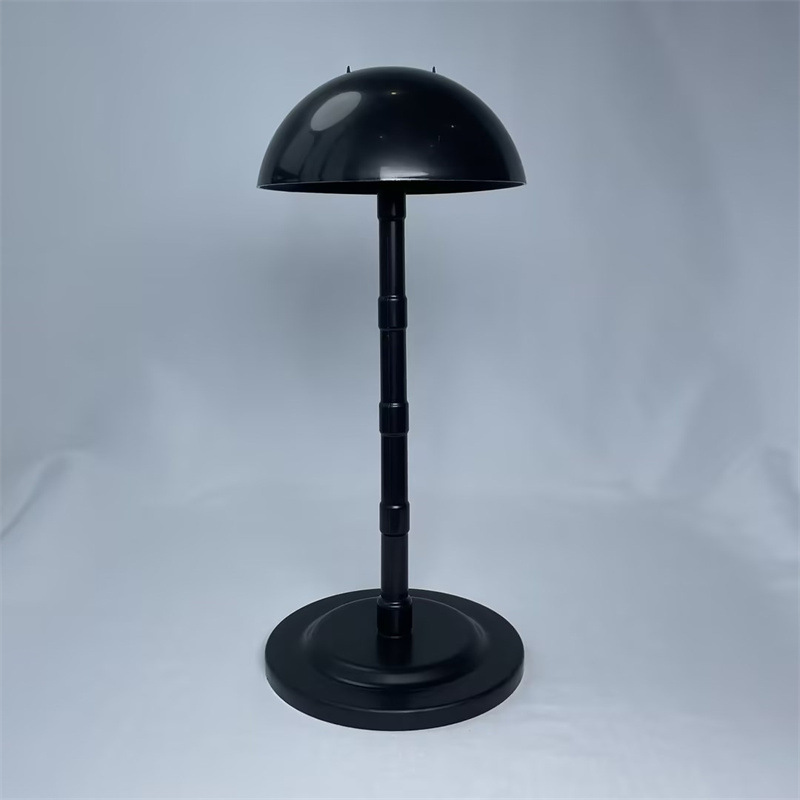 Peluca soporte modelo CAP soporte seta soporte de plástico soporte portátil de almacenamiento y colocación de reemplazo de cabello bloque de soporte de cabello falso asiento