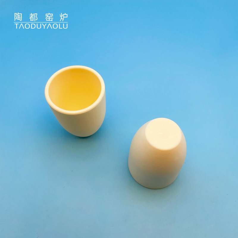 Ceramic crucible laboratory temperature-resistant container alumina 99 porcelain cone ceramic cup to map can be customized Ceramic crucible laboratory temperature-resistant container alumina 99 porcelain cone ceramic cup to map can be customized