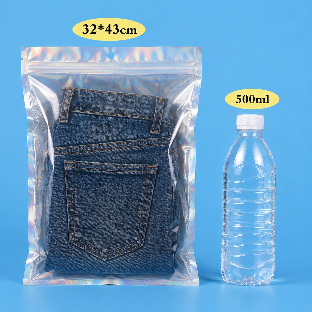 Bolsas de Embalaje Láser Deslumbrantes que Cambian de Color, Bolsas para Teléfonos y Joyería, Bolsas Láser, Bolsas Autosellables image 54