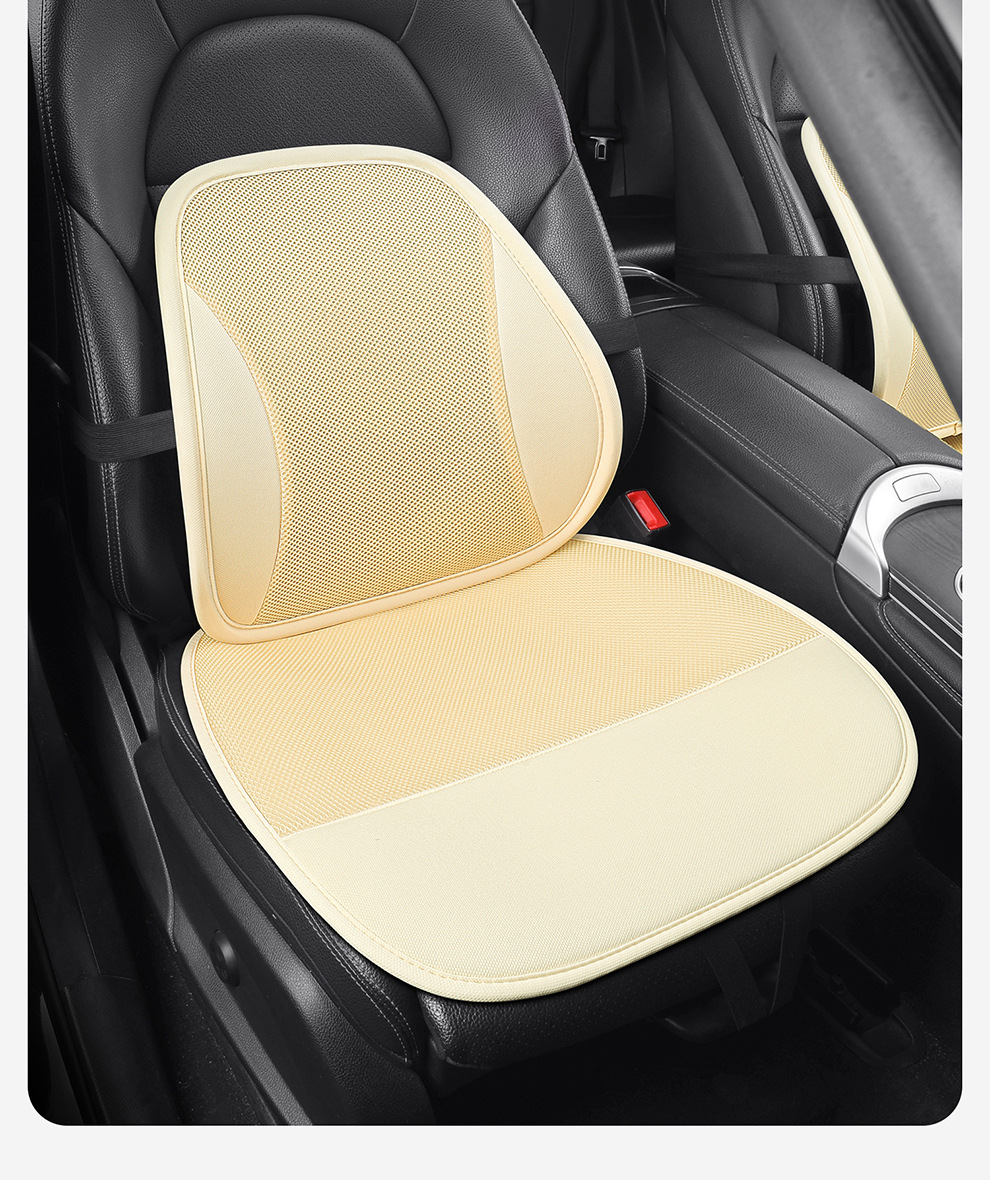 Breathable Seat Cushion Car Seat Cushion Truck Seat Car Lumbar Support Cushion Summer Sandwich Office Lumbar Support Cushion