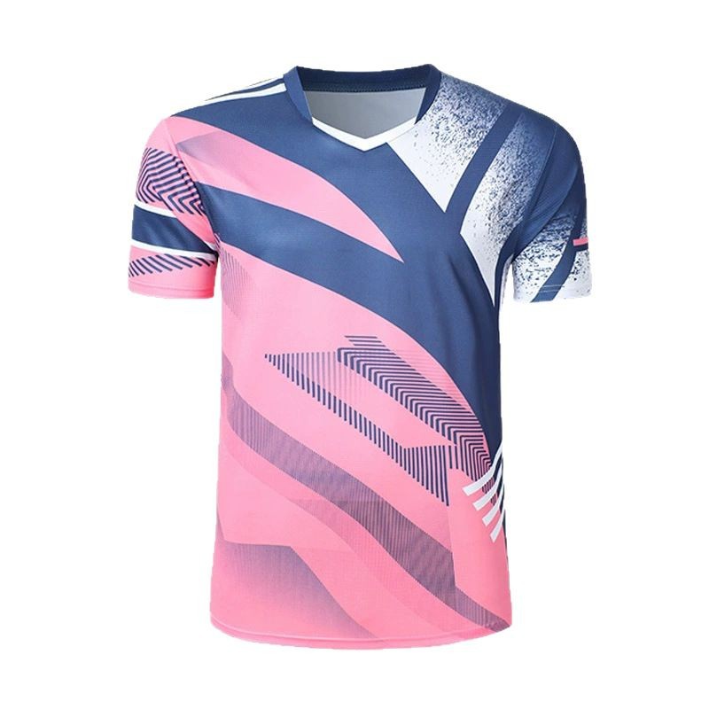 Nuevos trajes de bádminton para adultos trajes deportivos trajes de entrenamiento de voleibol masculino y femenino impresión de secado rápido