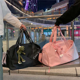 健身包女干湿分离运动瑜伽游泳包轻便大容量行李包鞋位短途旅行包