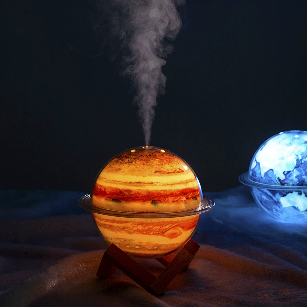 Planetary humidifier, moisturizing atmospheric night light, new collection