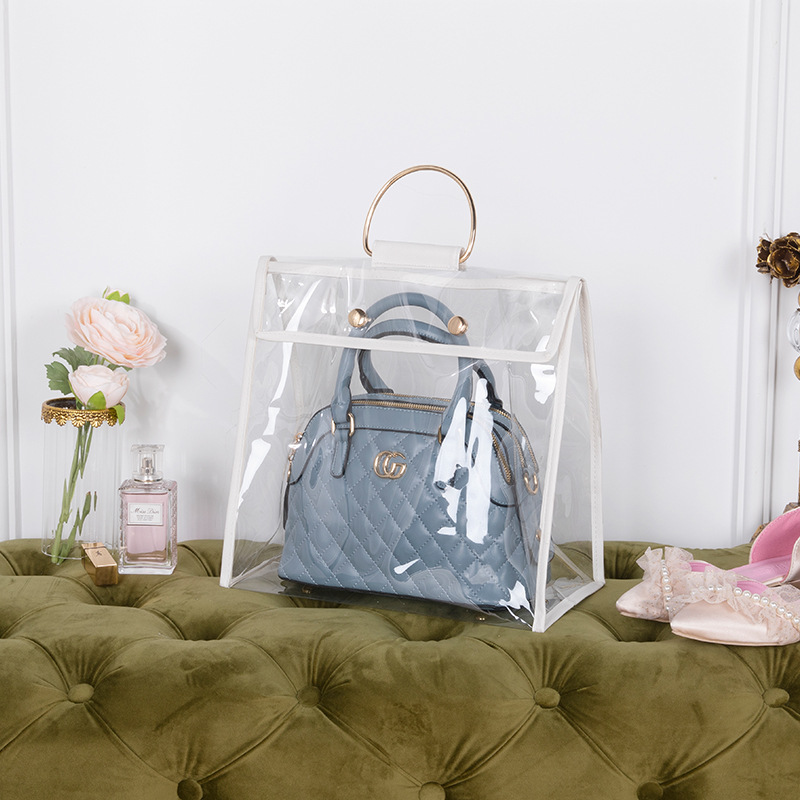 Azul Arce Creativo multi-funcional bolsa de almacenamiento transparente a prueba de humedad Cuidado De cuero ropa de baño almacenamiento a prueba de humedad