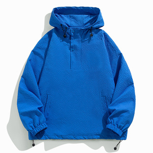 Autumn New Loose plus size Bubble Plaid Fabric Couple Sports Casual Pullover Jacket Coat Stall Now