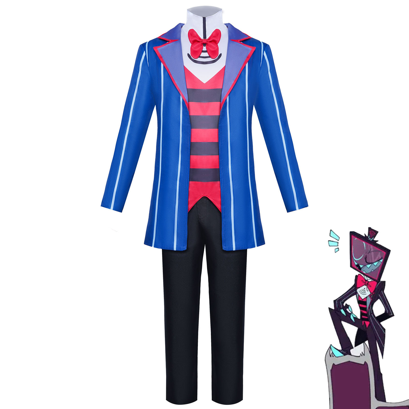 地獄客棧惡魔Vox沃克斯cosplay服裝舞台表演cos服