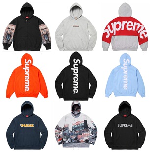 25FW Bandana Box Logo Hoodie�������l��ñ���ӽqȫϵ���Bñ�l��