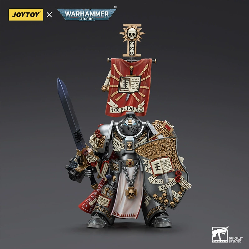 Набор фигурок-актеров (Joytoy) Warhammer 40K Серые рыцари, масштаб 1:18, подвижная штурмовая и перехватная команда