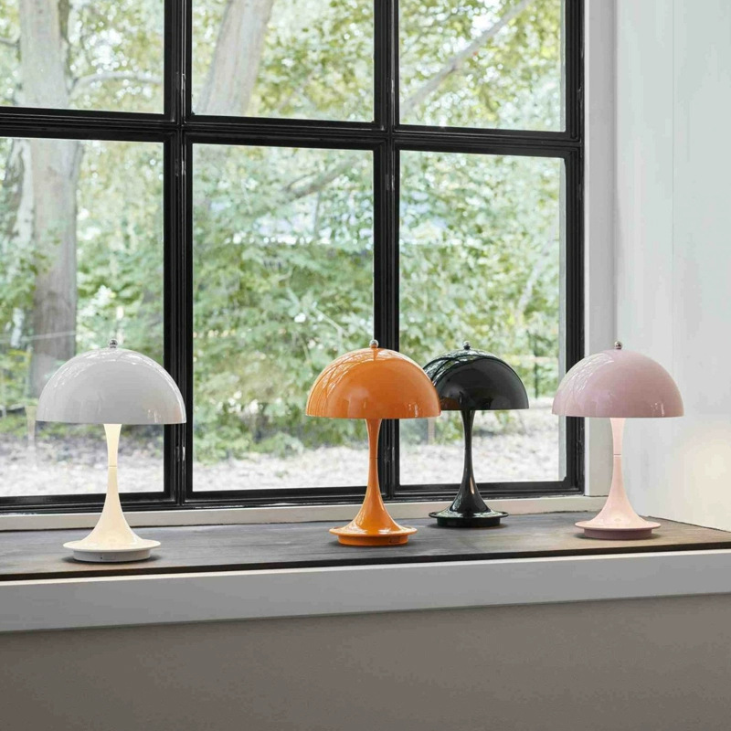 Danish Panthella Table Lamp Replica Designer Stylish Portable USB Charging Led Dimmable Mushroom Table Lamp Danish Panthella Table Lamp Replica Designer Stylish Portable USB Charging Led Dimmable Mushroom Table Lamp